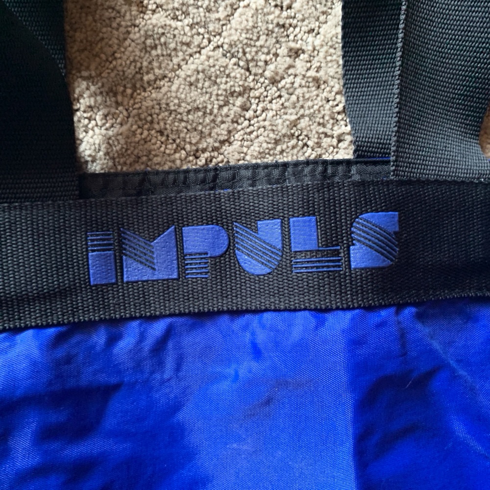 Impuls Blue Retro 80’s Tote Bag - Picture 4 of 13